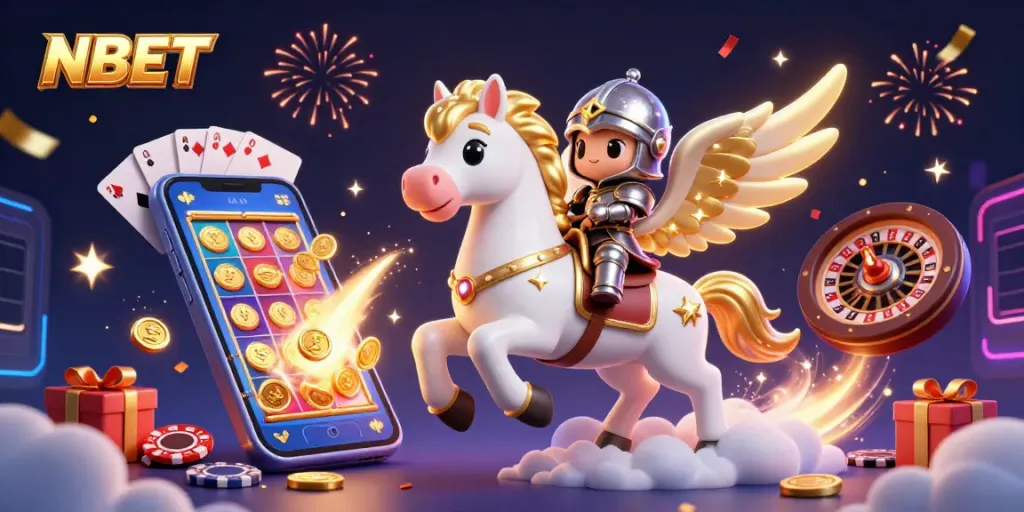 Experience exciting wins at NBET with thrilling slot games and dynamic 3D elements.