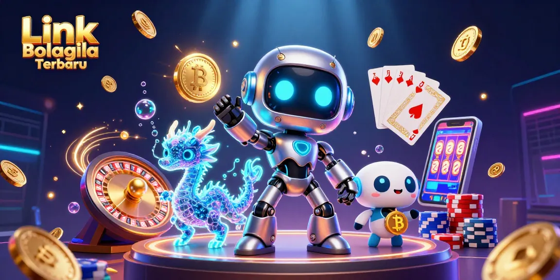 Experience engaging gameplay at Link Bolagila Terbaru with vibrant casino elements and dazzling visuals.