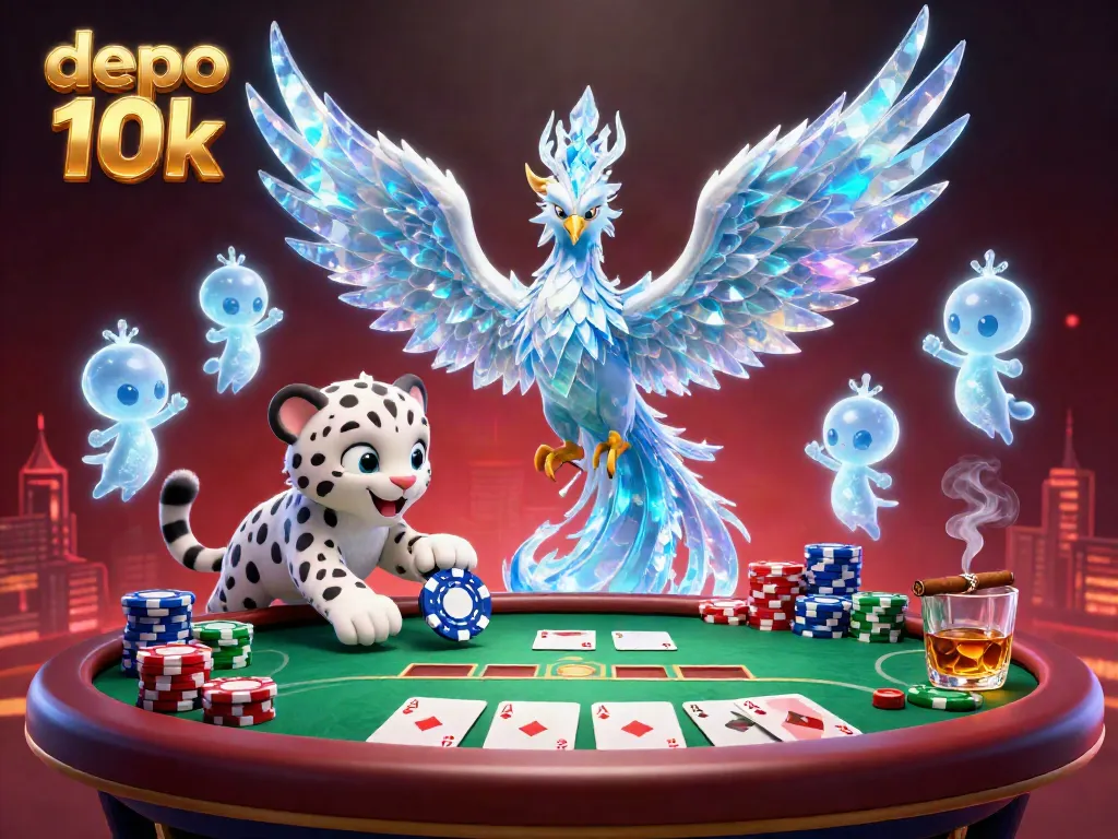Engage in exciting gameplay with depo 10k featuring vibrant characters and energetic casino elements.