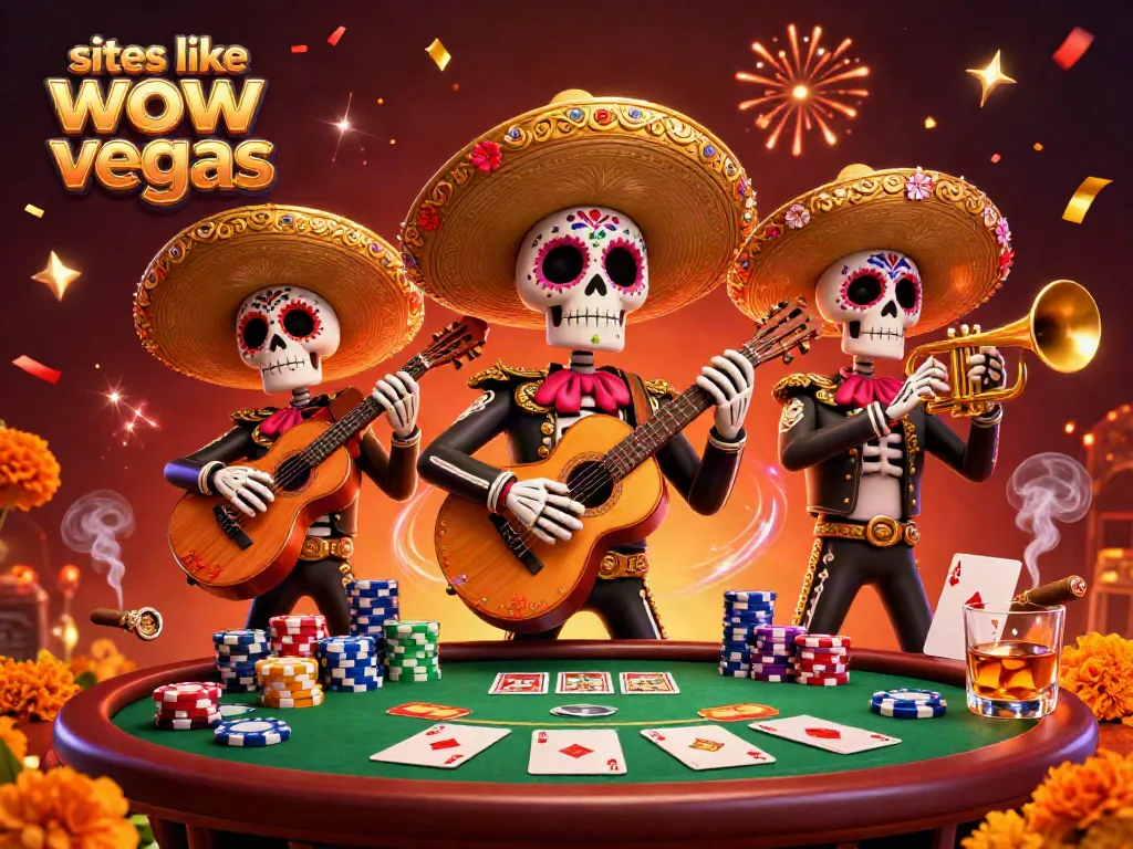 Play at sites like wow vegas with exciting offerings from a vibrant mariachi band.