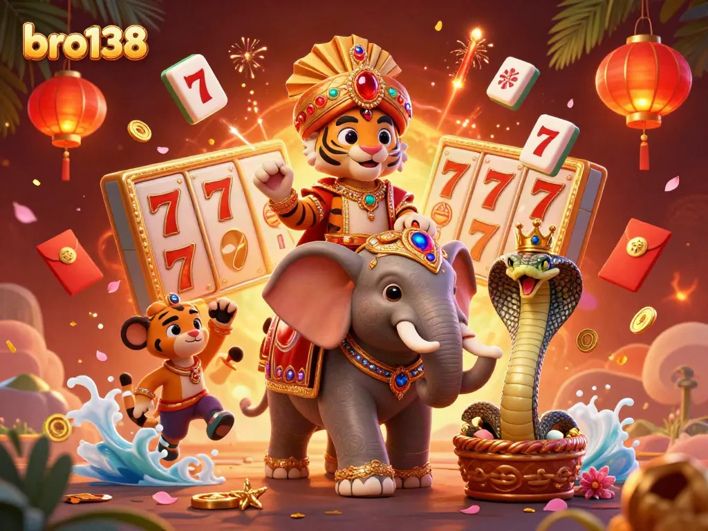 Experience thrilling spins and jackpots with bro138 in a vibrant 3D casino adventure.
