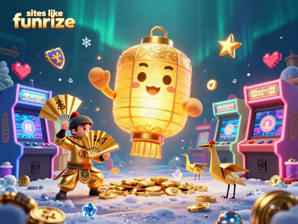 Play engaging games at sites like Funrize with dynamic 3D visuals and animated elements