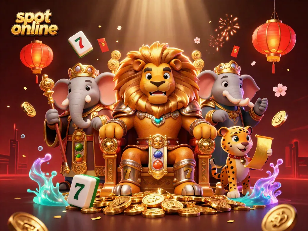 Spin the reels and win at slot online with lively characters and vibrant casino elements!