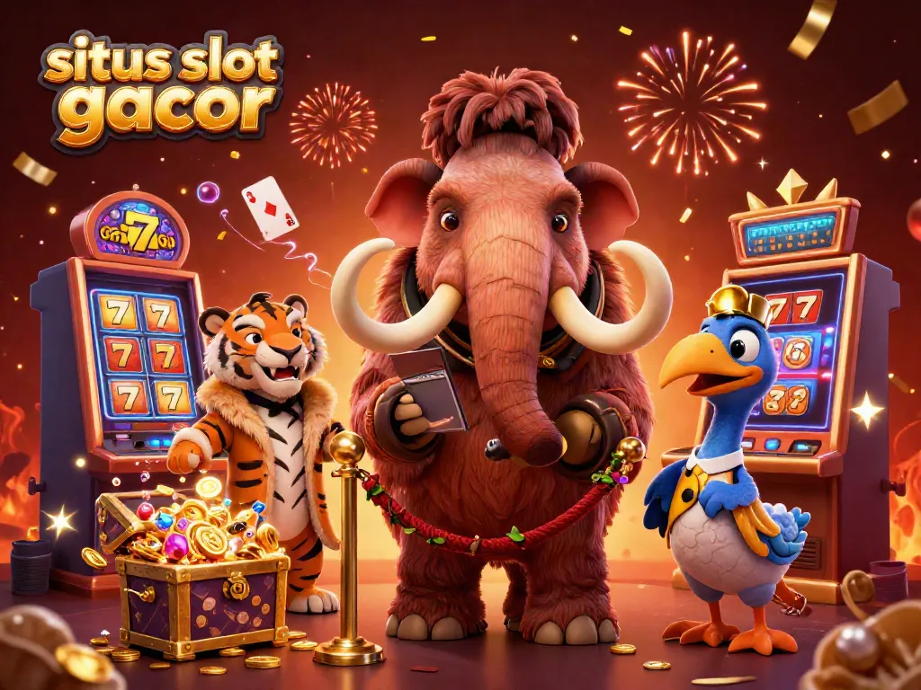Experience exciting gameplay and massive wins at situs slot gacor with lively casino characters.
