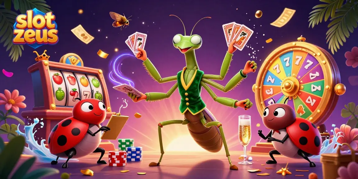 Menghadirkan keseruan slot zeus dengan berbagai simbol permainan dan elemen kasino yang dinamis.