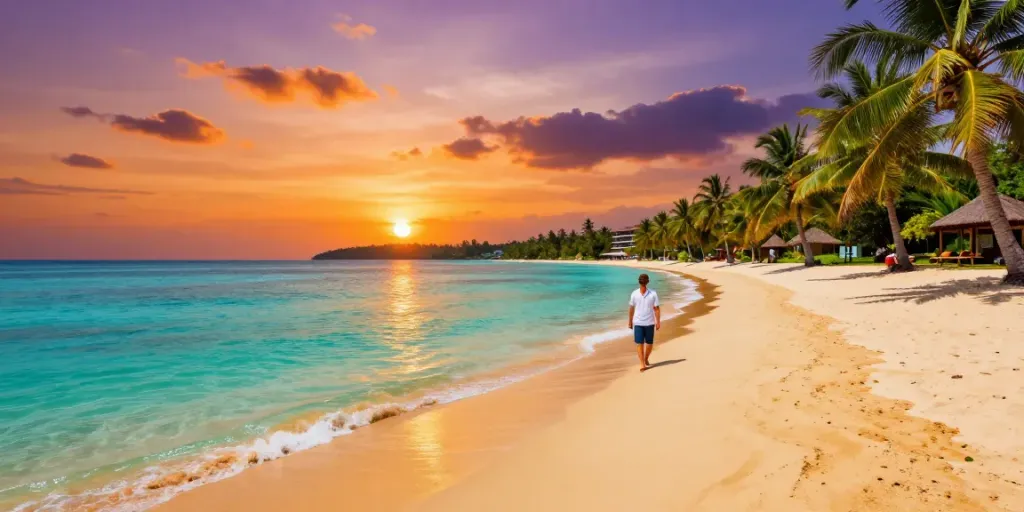 The best Thai bank for foreigners amidst a tropical paradise in Thailand, ideal for vacation planning and travel.