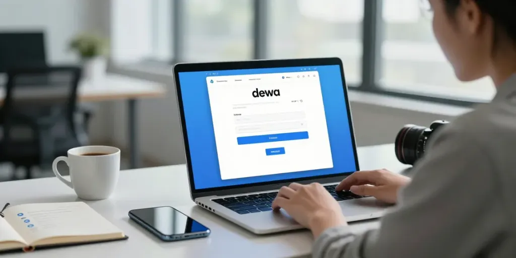 Accessing bigdewa login on a modern digital interface featuring a user-friendly setup.