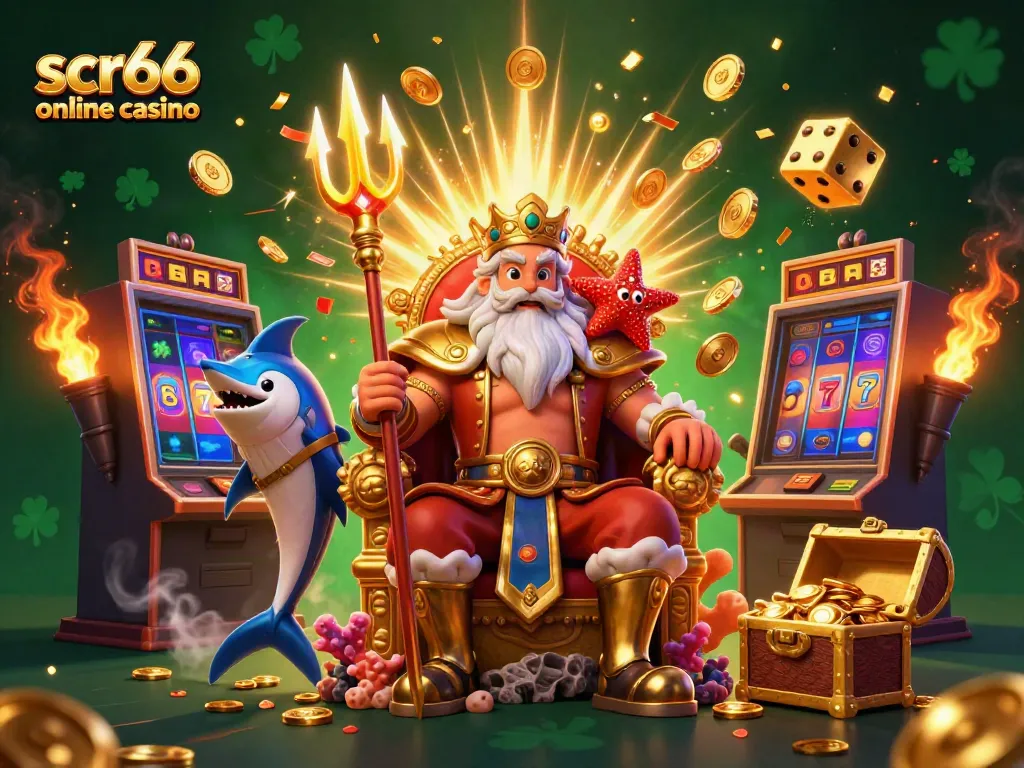 Experience thrilling gameplay at scr66 online casino with vibrant characters and game elements.